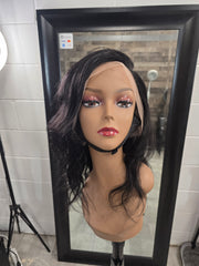 Glueless 360 Lace Wig 16in - natural black