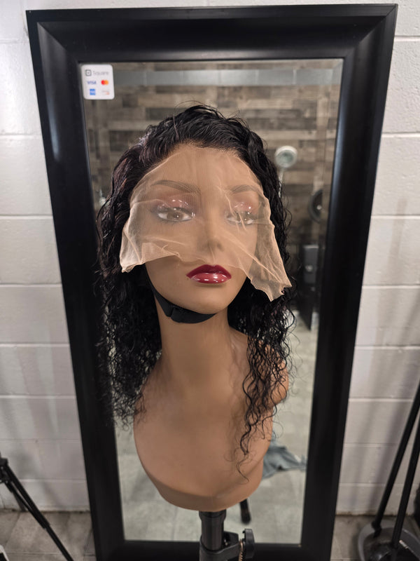 Glueless Lace Frontal Deep wave 18in -natural