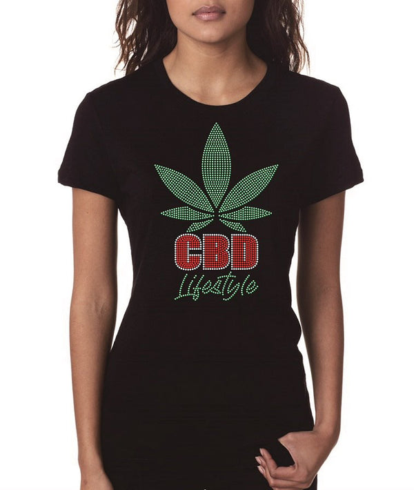 CBD Lifestyle Bling Tee